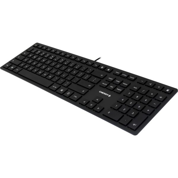 CHERRY KC 6000 SLIM Black Wired Keyboard - Image 4