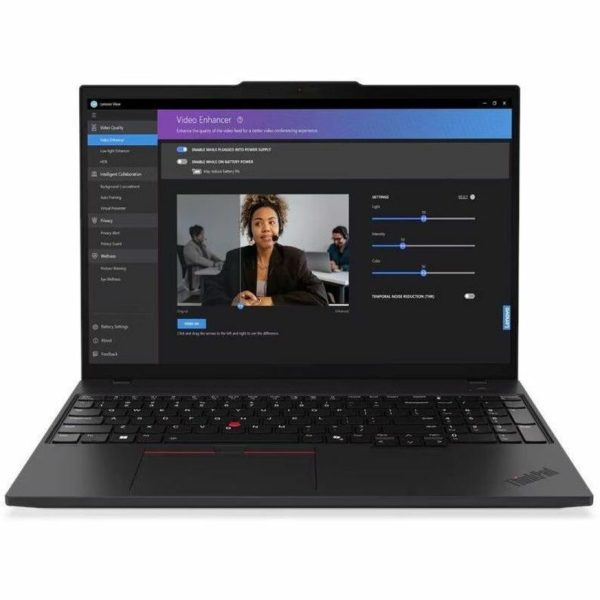 Lenovo ThinkPad T16 Gen 3 21MN0070US 16" Touchscreen Notebook - WUXGA - Intel Core Ultra 7 155U - 32 GB - 512 GB SSD - English Keyboard - Black - Image 4