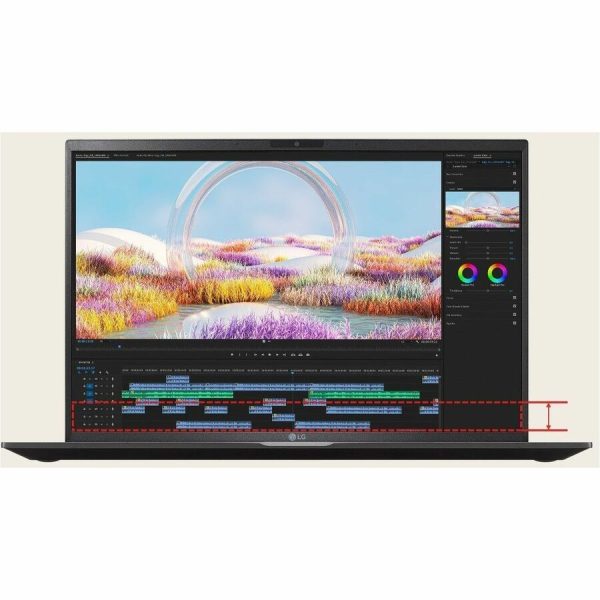 LG gram 14Z90S-V.APB5U1 14" Notebook - WUXGA - Intel Core Ultra 7 155H - Intel Evo Platform - 16 GB - 512 GB SSD - Obsidian Black - Image 8