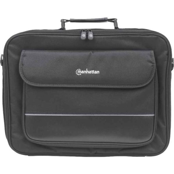 Manhattan Empire II 17" Laptop Briefcase, Black - Image 5