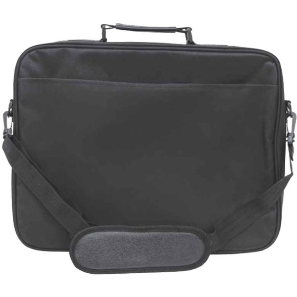 Manhattan Empire II 17" Laptop Briefcase, Black - Image 6