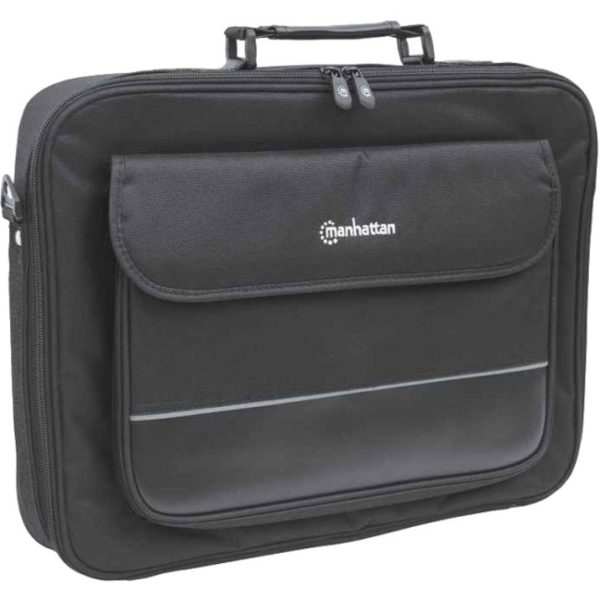 Manhattan Empire II 17" Laptop Briefcase, Black - Image 8