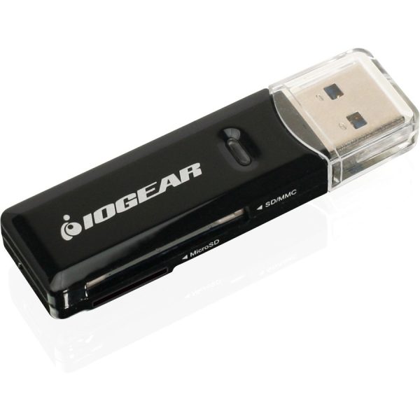 IOGEAR Compact USB 3.0 SDXC/MicroSDXC Card Reader/Writer - Image 3
