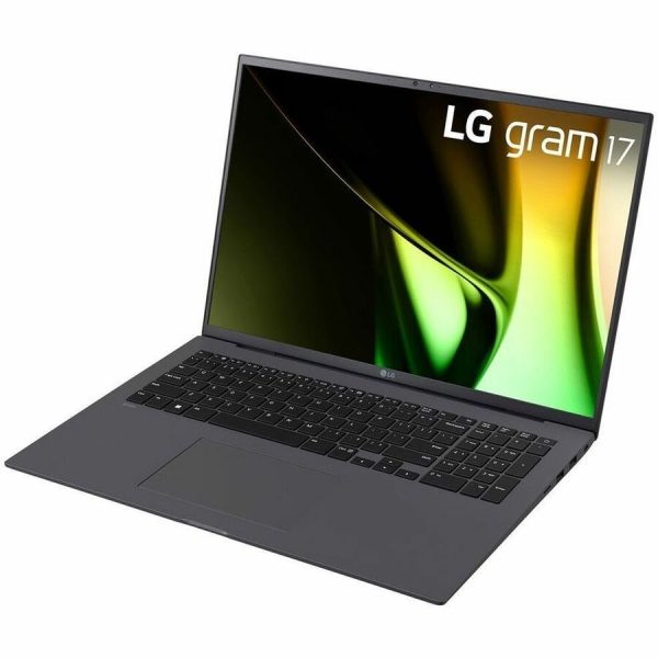 LG gram 17Z90S-V.APC3U1 17" Notebook - WQXGA - Intel Core Ultra 5 125H - Intel Evo Platform - 16 GB - 512 GB SSD - Charcoal Gray - Image 3