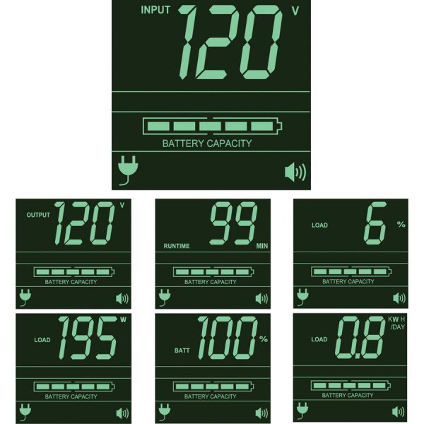 Eaton Tripp Lite Series TAA SmartPro 120V 3kVA 2.25kW Line-Interactive Sine Wave UPS, 2U, Extended Run, Network Card Options, LCD, USB, DB9 - Image 4