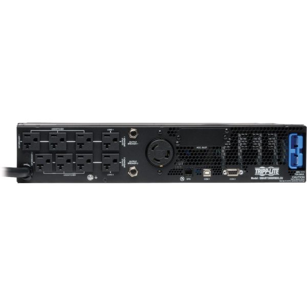 Eaton Tripp Lite Series TAA SmartPro 120V 3kVA 2.25kW Line-Interactive Sine Wave UPS, 2U, Extended Run, Network Card Options, LCD, USB, DB9 - Image 6