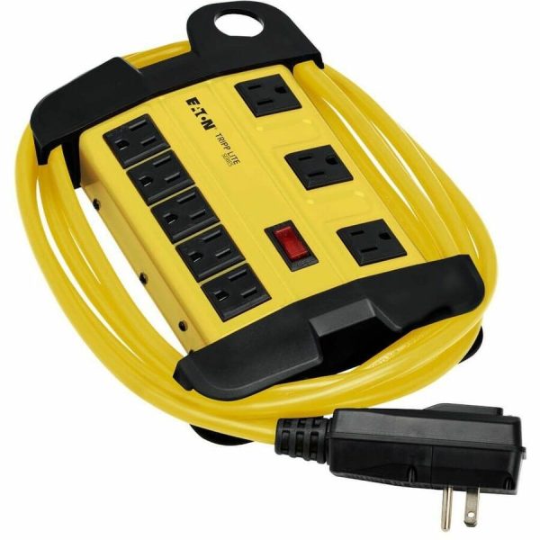 Eaton Tripp Lite Series Power It! 8-Outlet Safety Power Strip, 12 ft. (3.66 m) Cord with GFCI Plug - Image 7