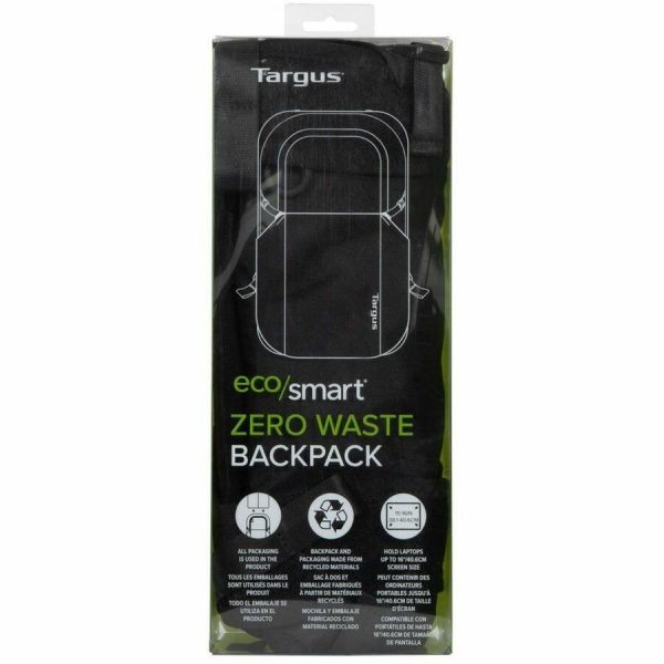 Targus EcoSmart TBB641GL Carrying Case (Backpack) for 15" to 16" Notebook - Black - Image 9