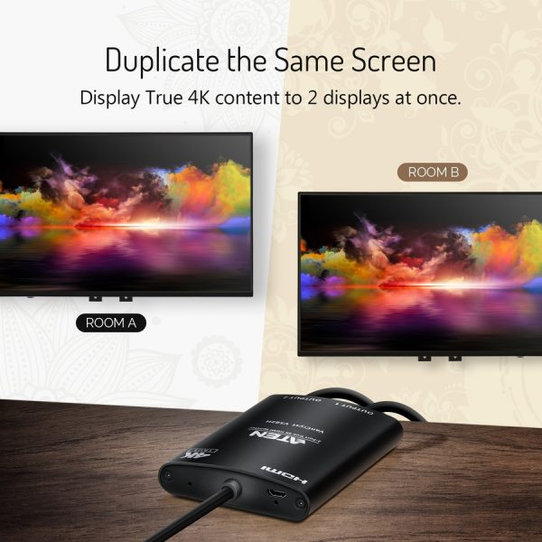 VanCryst VS82H 2-Port True 4K HDMI Splitter - Image 4