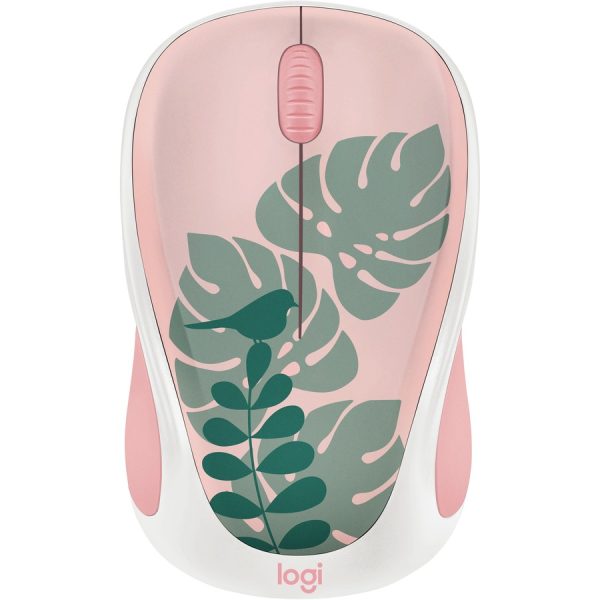 Logitech Design Collection Limited Edition Wireless Mouse with Colorful Designs - USB Unifying Receiver, 12 months AA Battery Life, Portable & Lightweight, Easy Plug & Play with Universal Compatibility - CHIRPY BIRD - Image 2