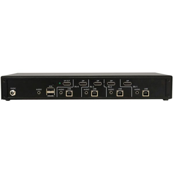 Tripp Lite by Eaton Secure KVM Switch, 4-Port, Single Head, DisplayPort to DisplayPort, 4K, NIAP PP4.0, Audio, TAA - Image 4