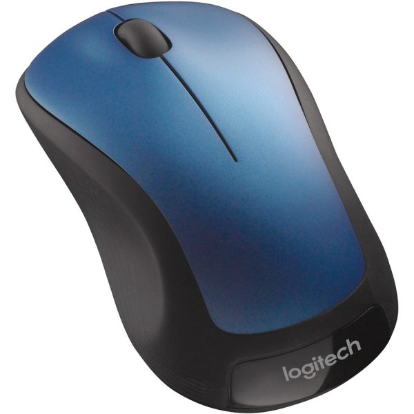 Logitech M310 Wireless Mouse, 2.4 GHz with USB Nano Receiver, 1000 DPI Optical Tracking, 18 Month Battery, Ambidextrous, Compatible with PC, Mac, Laptop, Chromebook (Peacock Blue) - Image 2