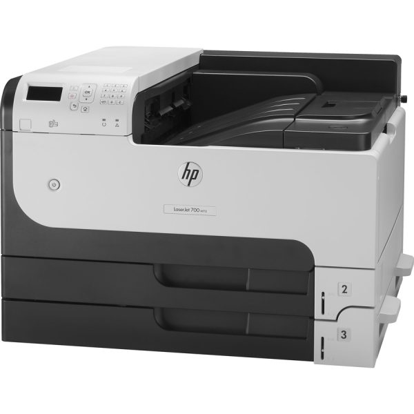 HP LaserJet 700 M712N Desktop Laser Printer - Refurbished - Monochrome - Image 4