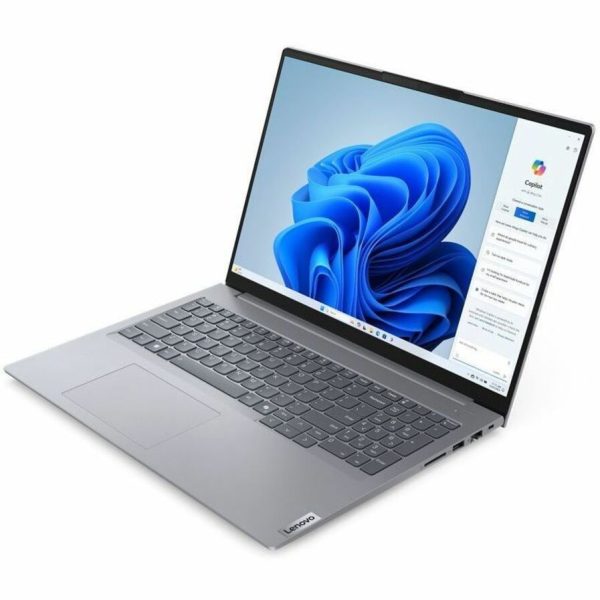 Lenovo ThinkBook 16 G7 IML 21MS008QUS 16" Notebook - WUXGA - Intel Core Ultra 5 125U - 16 GB - 512 GB SSD - English (US) Keyboard - Arctic Gray - Image 3