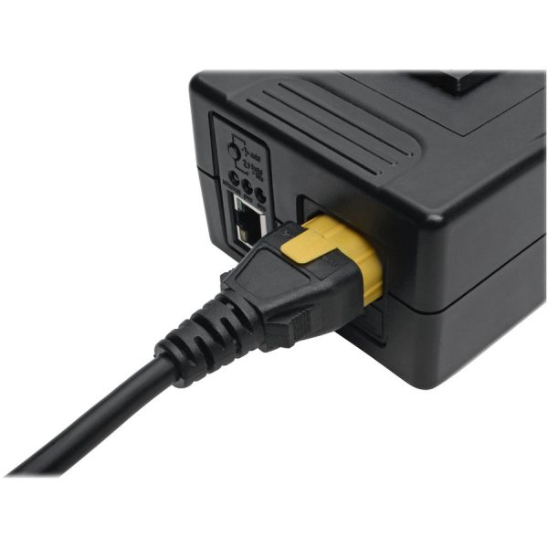 Eaton Tripp Lite Series Plug-Lock Inserts, C13 Power Cord to C14 Outlet, Yellow, 100 Pack - Image 4