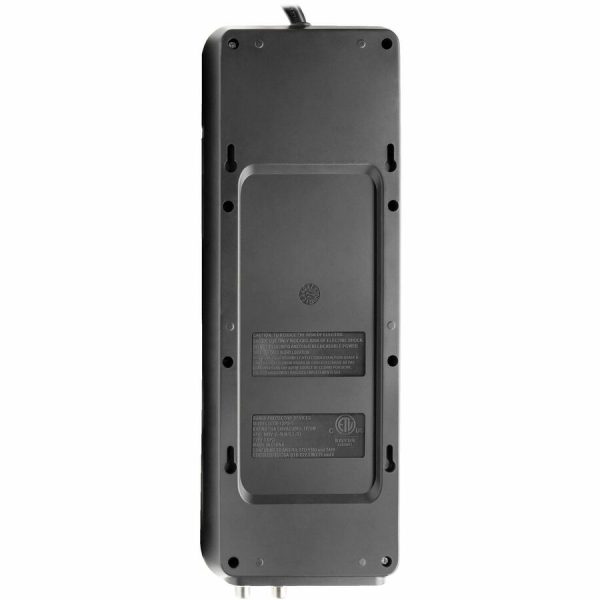 Eaton Tripp Lite Series Protect It! 12-Outlet Surge Protector, 8 ft. (2.43 m) Cord, 4320 Joules, Tel/Modem/Coax Protection, 2 USB Ports, Black - Image 3
