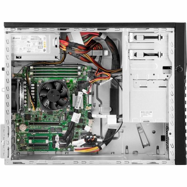 HPE ProLiant ML30 G11 4U Tower Server - 1 x Intel Xeon E-2434 3.40 GHz - 16 GB RAM - Serial ATA Controller - Image 3