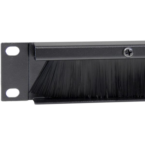 StarTech.com 1U Brush Strip Horizontal Server Rack Cable Management Panel - Image 3