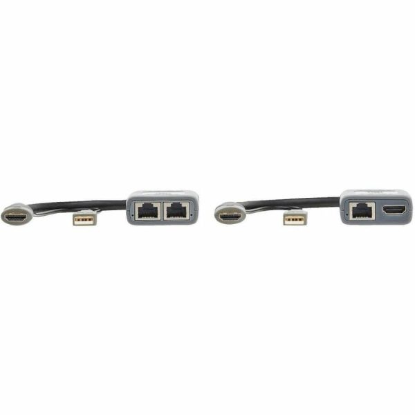 Eaton Tripp Lite Series 1-Port HDMI over Cat6 Extender Kit, Pigtail Transmitter/Receiver, 4K 60 Hz, HDR, 4:4:4, 230 ft. (70.1 m), TAA - Image 4