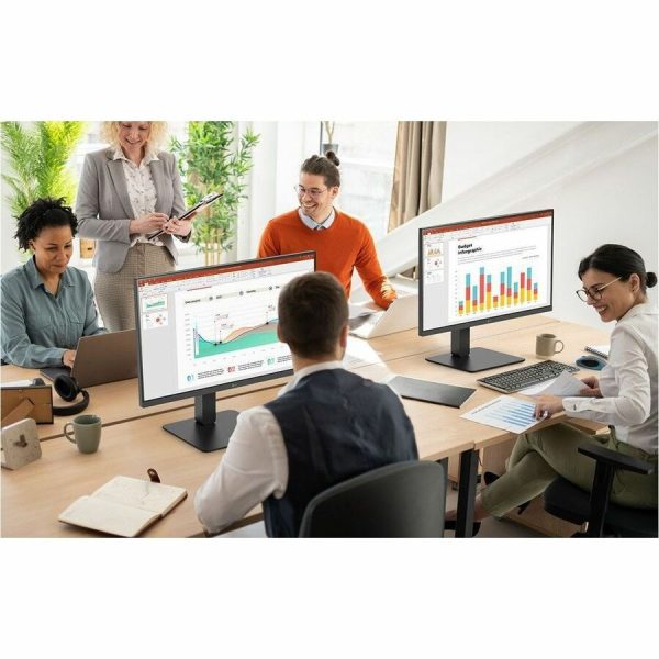LG 27BA850-B 27" Class Webcam Full HD LED Monitor - 16:9 - Textured Black - Image 7