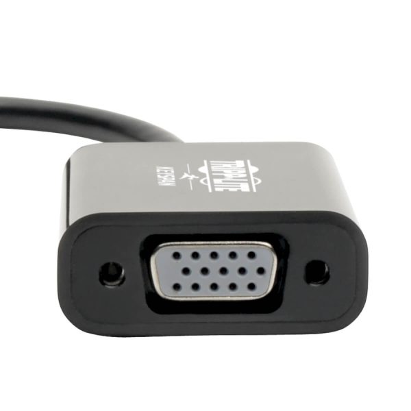Eaton Tripp Lite Series Keyspan Mini DisplayPort to Active VGA Adapter, Video Converter (M/F), Black, 6-in. (15.24 cm) - Image 5