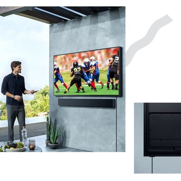 Samsung The Terrace LST7T QN55LST7TAF 54.6" Smart LED-LCD TV - 4K UHDTV - Titan Black - Image 6
