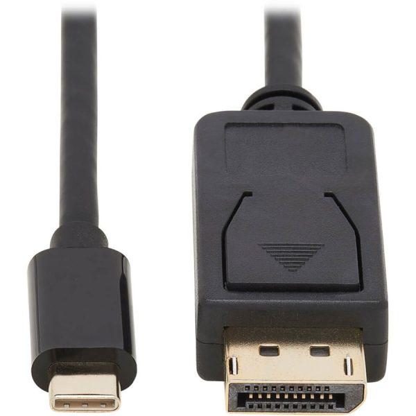 Eaton Tripp Lite Series USB-C to DisplayPort Bi-Directional Active Adapter Cable (M/M), 4K 60 Hz, HDR, Locking DP Connector, 10 ft. (3.1 m)