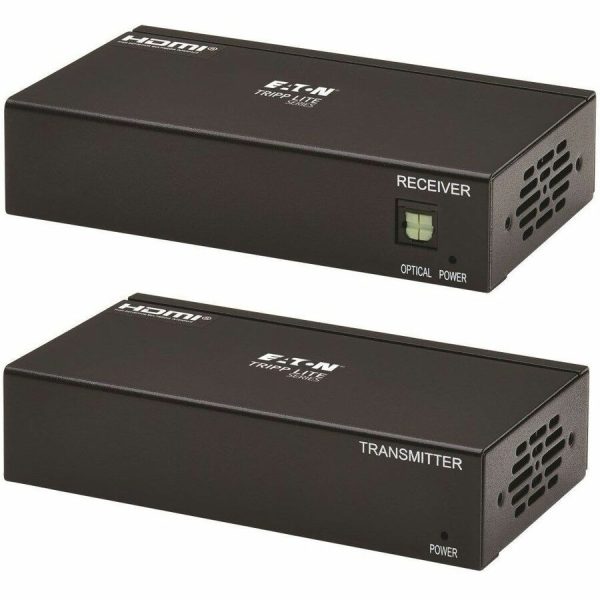 Eaton Tripp Lite Series 2-Port HDMI over Cat6 Extender Kit, Transmitter/Receiver - 4K 60 Hz, HDR, 4:4:4, PoC, 230 ft. (70.1 m), TAA - Image 4