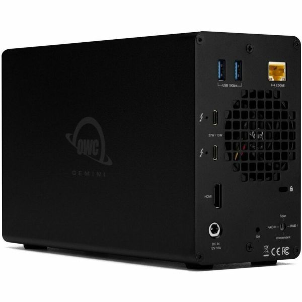 OWC Gemini Thunderbolt (40Gb/s) Dock And Dual-Drive RAID External Storage Enclosure - Image 2
