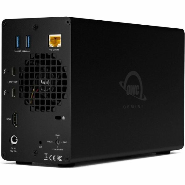 OWC Gemini Thunderbolt (40Gb/s) Dock And Dual-Drive RAID External Storage Enclosure - Image 6