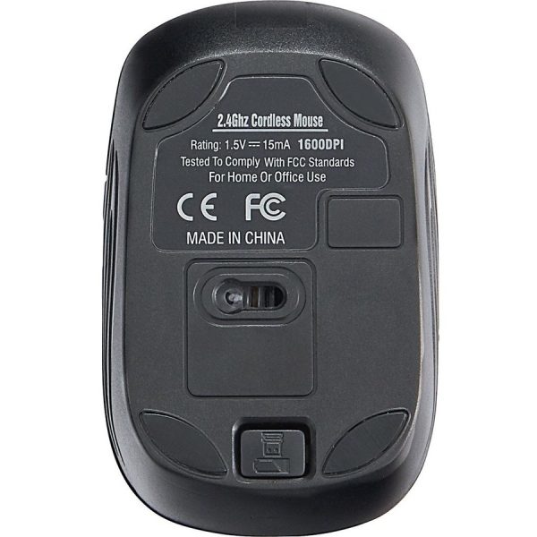 Verbatim Wireless Mini Travel Mouse, Commuter Series - Purple - Image 3