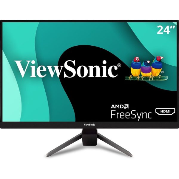 ViewSonic VX2467-MHD 24 Inch 1080p Gaming Monitor with 100Hz, 1ms, Ultra-Thin Bezels, FreeSync, Eye Care, HDMI, VGA, and DP - Image 11