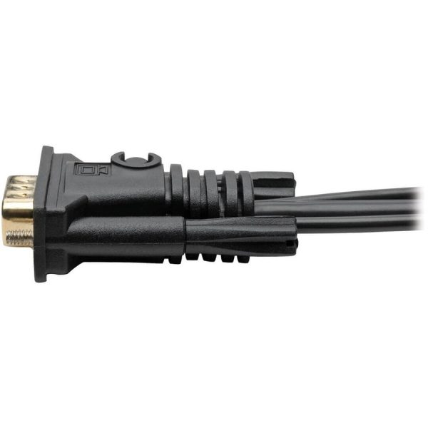 Eaton Tripp Lite Series VGA to HDMI Adapter Cable with Audio and USB Power (M/M), 1080p 60 Hz, 6 ft. (1.8 m) - Image 10