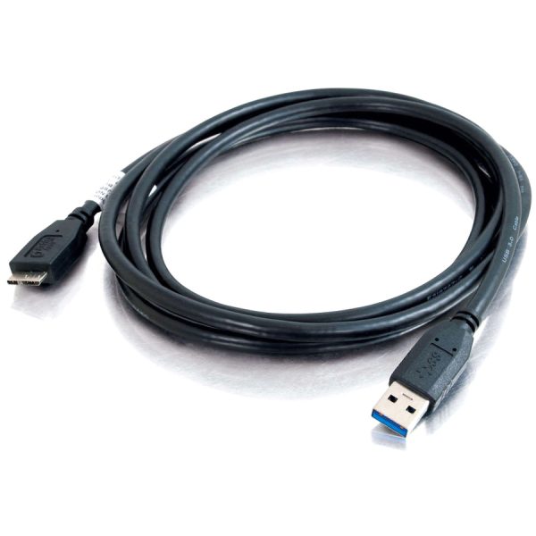 C2G 1m USB Cable - USB 3.0 A to Micro USB B Cable (3ft) - USB Phone Cable - Image 2
