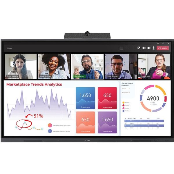 Sharp AQUOS BOARD PN-L2B PN-L652B Interactive Whiteboard - Image 2
