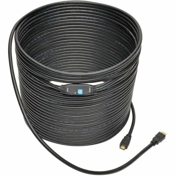 Eaton Tripp Lite Series Active High-Speed HDMI Cable with Built-In Signal Booster (M/M), Black, 80 ft. (24.38 m) - Image 2