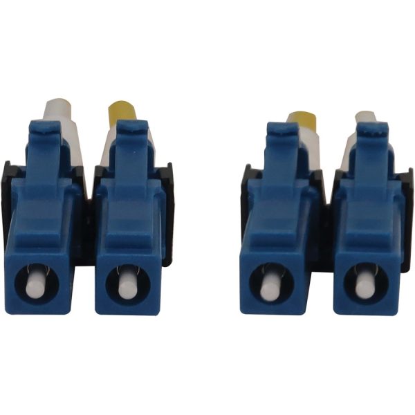 Eaton Tripp Lite Series 400G Duplex Singlemode 9/125 OS2 Switchable Fiber Optic Cable (LC/UPC M/M), LSZH, Yellow, 7 m (23 ft.) - Image 3