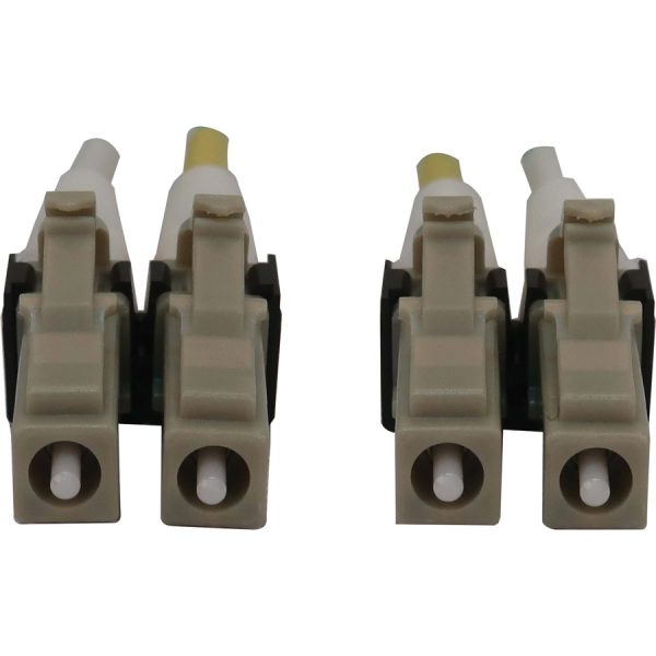 Eaton Tripp Lite Series 400G Multimode 50/125 OM3 Switchable Fiber Optic Cable (Duplex LC-PC M/M), LSZH, Aqua, 4 m (13.1 ft.) - Image 3