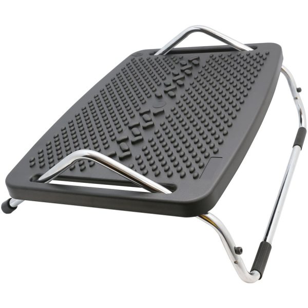 SYBA Multimedia Ergonomic Design Foot Rest with Metal Support, and Push-to-Tilt Sides - Image 3