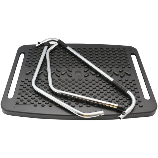 SYBA Multimedia Ergonomic Design Foot Rest with Metal Support, and Push-to-Tilt Sides - Image 4