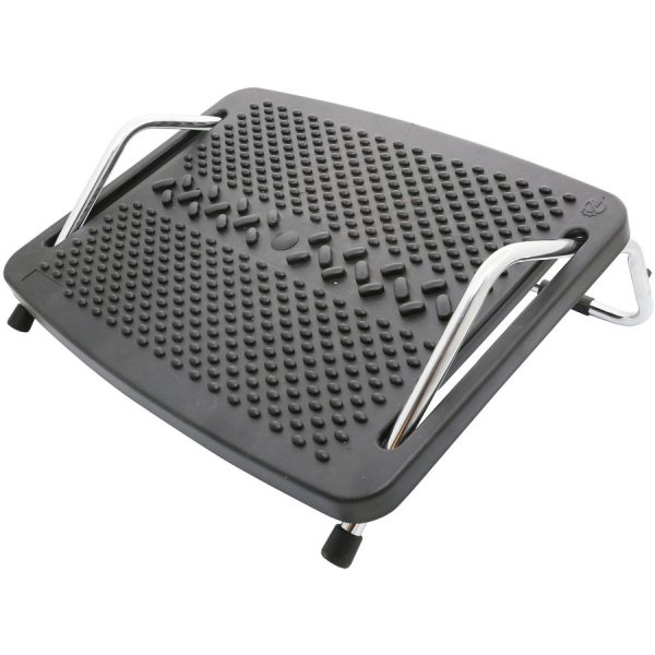 SYBA Multimedia Ergonomic Design Foot Rest with Metal Support, and Push-to-Tilt Sides - Image 5
