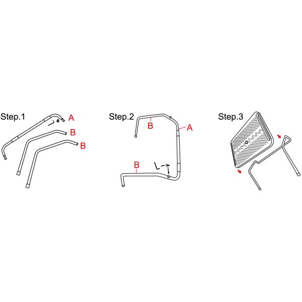 SYBA Multimedia Ergonomic Design Foot Rest with Metal Support, and Push-to-Tilt Sides - Image 7
