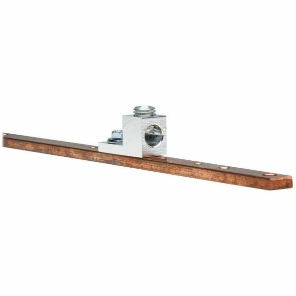 Eaton Tripp Lite Series SmartRack Copper Bus Grounding Bar for 24U and 25U Racks - Image 2