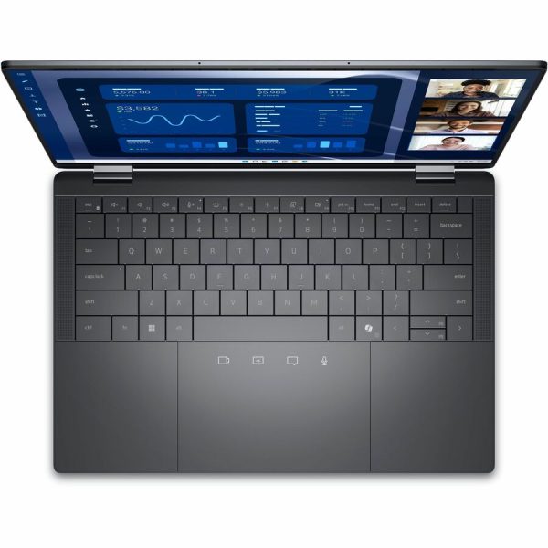 Dell Latitude 9000 9450 14" Touchscreen Convertible 2 in 1 Notebook - QHD+ - Intel Core Ultra 7 165U - vPro Technology - Intel Evo Platform - 32 GB - 512 GB SSD - English (US) Keyboard - Magnetite - Image 2