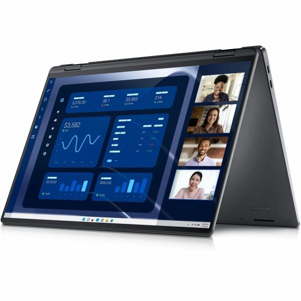 Dell Latitude 9000 9450 14" Touchscreen Convertible 2 in 1 Notebook - QHD+ - Intel Core Ultra 7 165U - vPro Technology - Intel Evo Platform - 32 GB - 512 GB SSD - English (US) Keyboard - Magnetite - Image 4