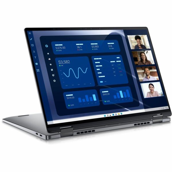 Dell Latitude 9000 9450 14" Touchscreen Convertible 2 in 1 Notebook - QHD+ - Intel Core Ultra 7 165U - vPro Technology - Intel Evo Platform - 32 GB - 512 GB SSD - English (US) Keyboard - Magnetite - Image 5