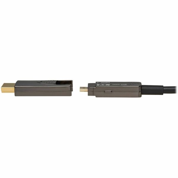 Eaton Tripp Lite series 8K HDMI Fiber Active Optical Cable (AOC) - 8K UHD @ 60 Hz, HDR, Detachable Connector, M/M, Black, 30 m (98 ft.) - Image 9