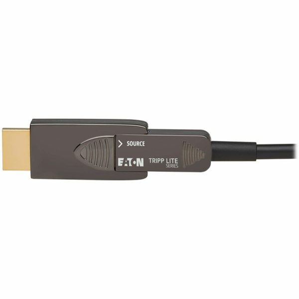 Eaton Tripp Lite series 8K HDMI Fiber Active Optical Cable (AOC) - 8K UHD @ 60 Hz, HDR, Detachable Connector, M/M, Black, 30 m (98 ft.) - Image 10