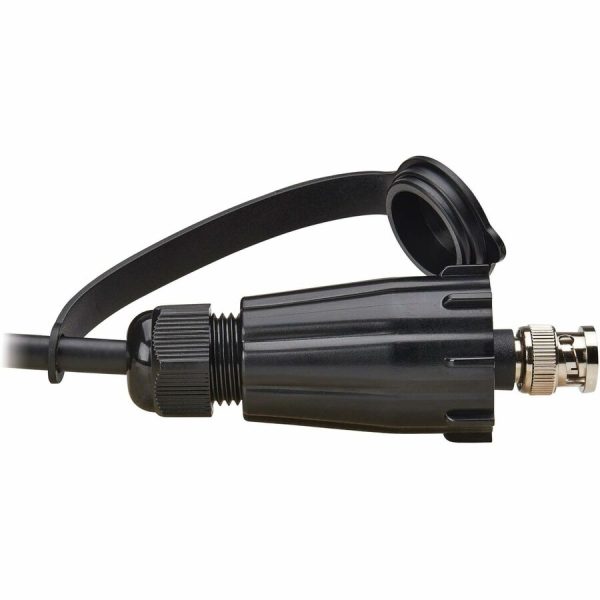 Eaton Tripp Lite Series Rigid Industrial RF Coaxial Cable (M/M) - IP68, BNC Connectors, 10 ft. (3.1 m), Black - Image 6