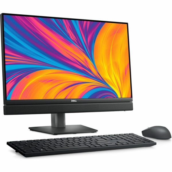 Dell OptiPlex 7000 7420 All-in-One Computer - Intel Core i5 14th Gen i5-14500T - vPro Technology - 8 GB - 256 GB SSD - 23.8" Full HD Touchscreen - Desktop - Black - Image 4